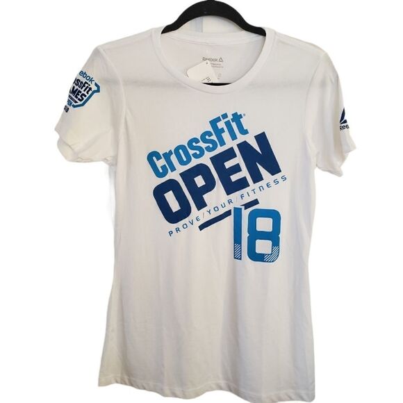Reebok Cross Fit Work Out Athletic Fit T-Shirt - Picture 1 of 7